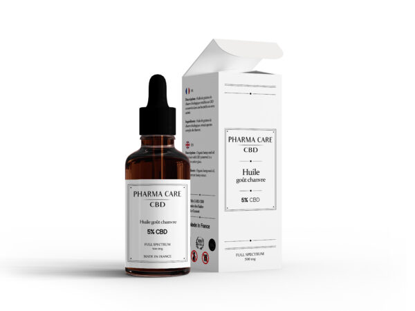 Huile CBD 5% Bio Chanvre