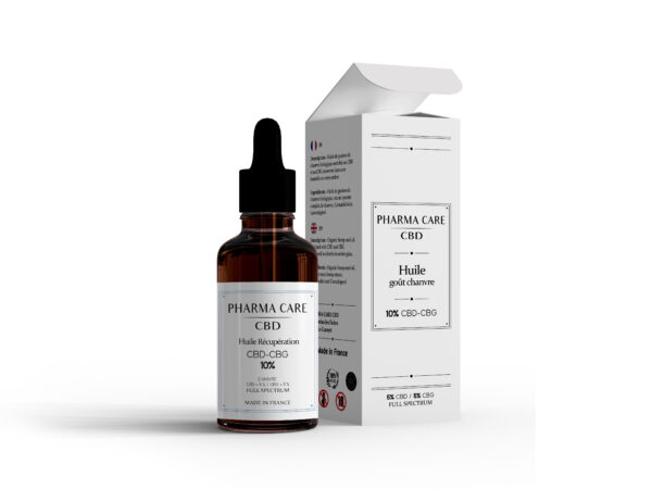 Huile CBG Récupération 10% Bio Chanvre