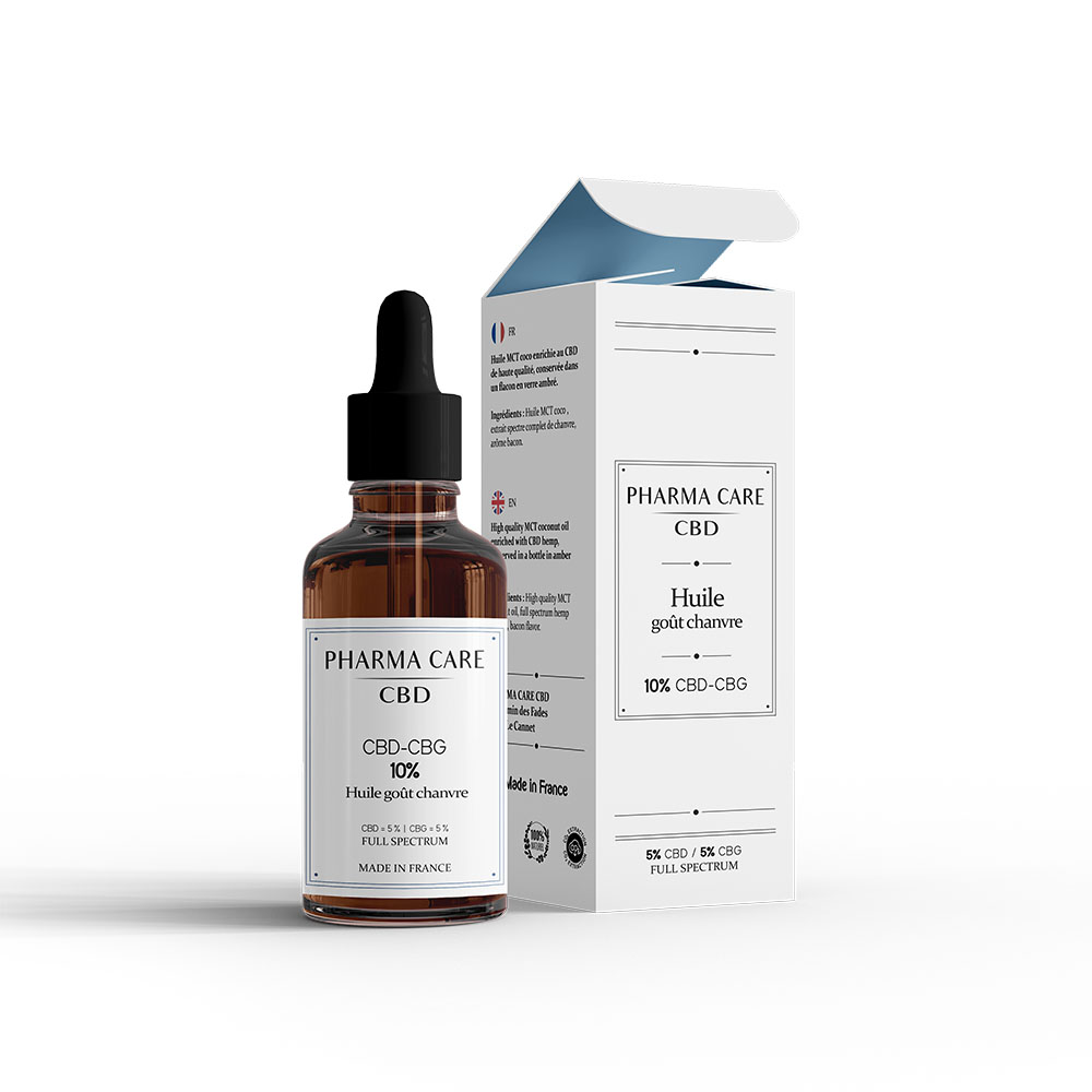 Huile CBG 10% Bio Chanvre