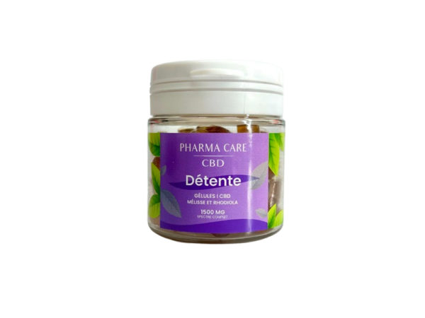 Gélules CBD Détente 1500 MG