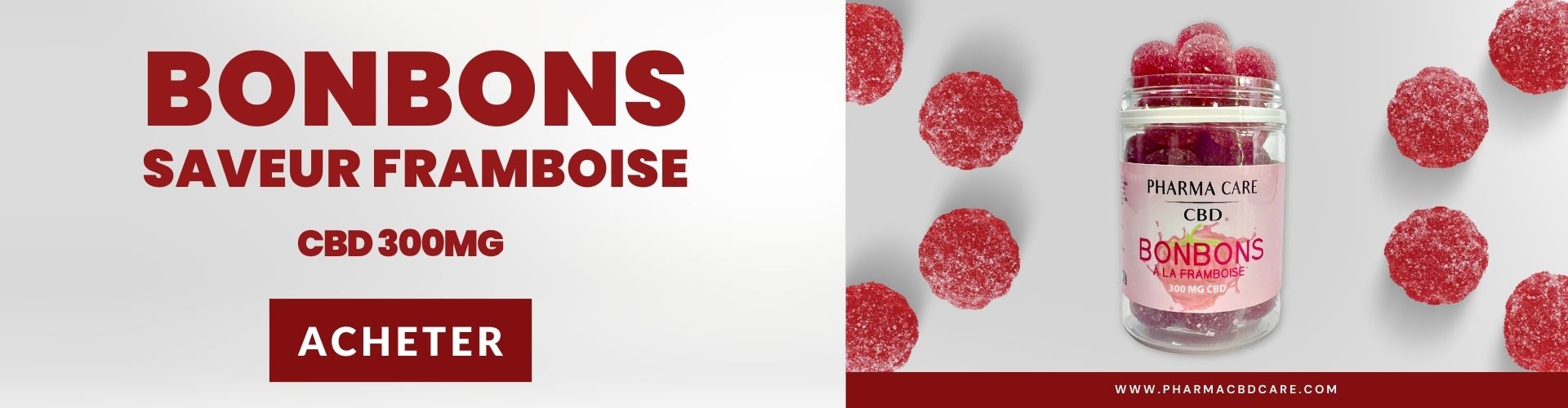 Bonbons Framboise Cbd